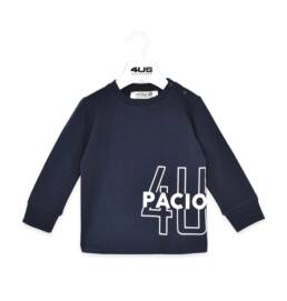 T-shirt blu bambino Paciotti