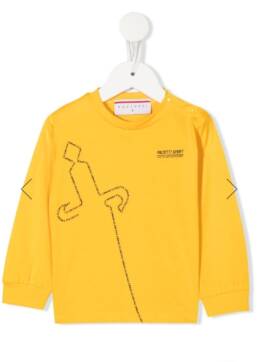 T-shirt gialla manica lunga bambino Paciotti